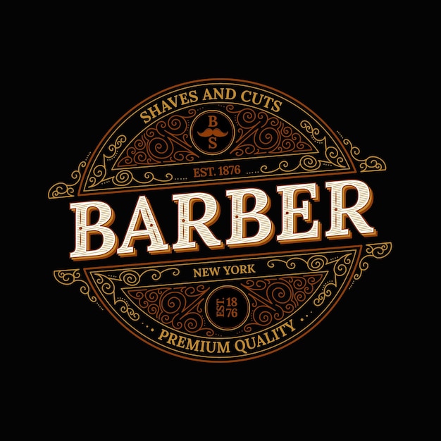 Detail Lambang Barbershop Keren Nomer 44