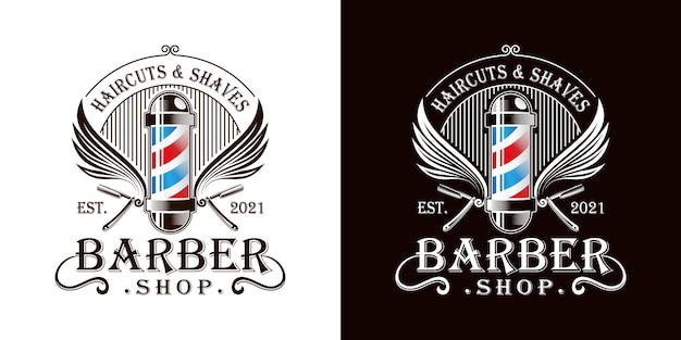 Detail Lambang Barbershop Keren Nomer 53