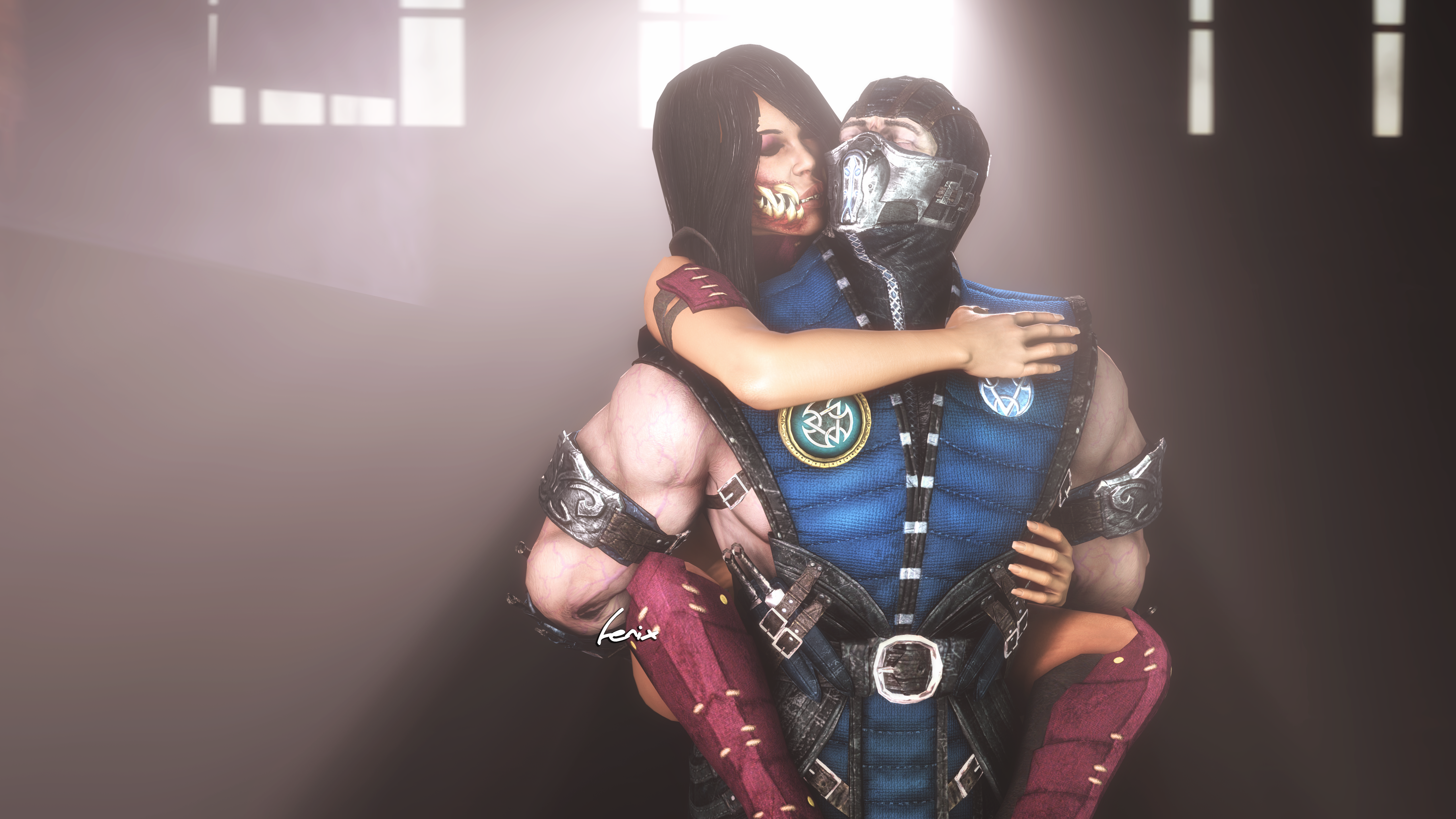 Detail Mileena X Sub Zero Nomer 3