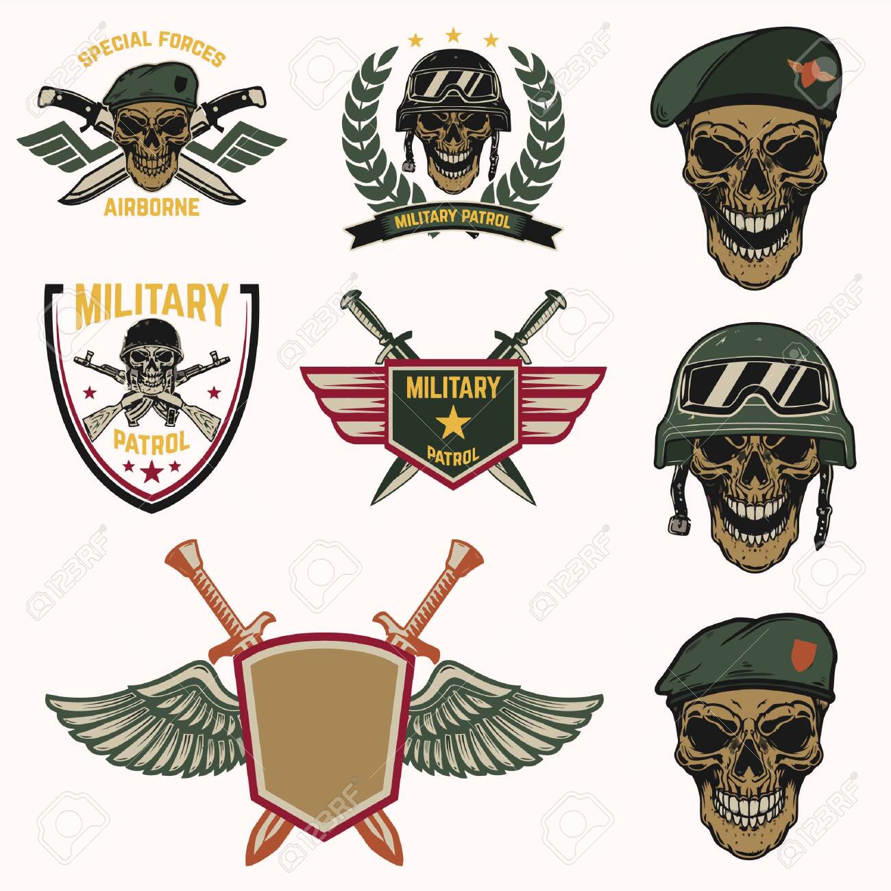 Detail Military Logos Nomer 41