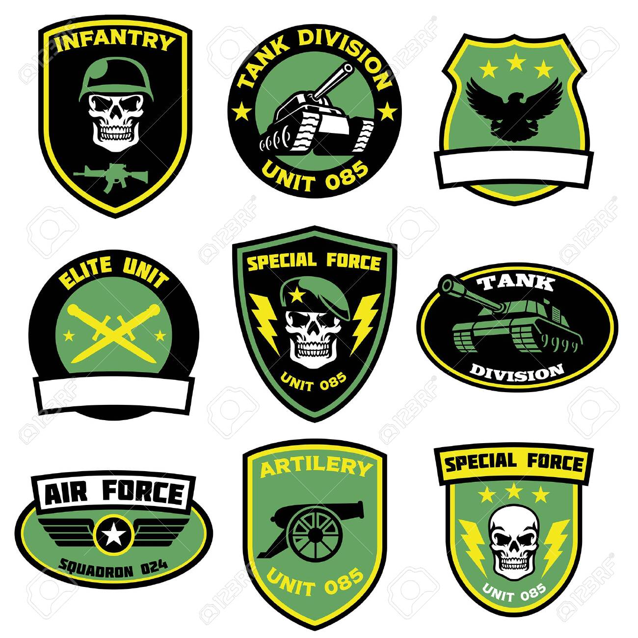 Detail Military Logos Nomer 43