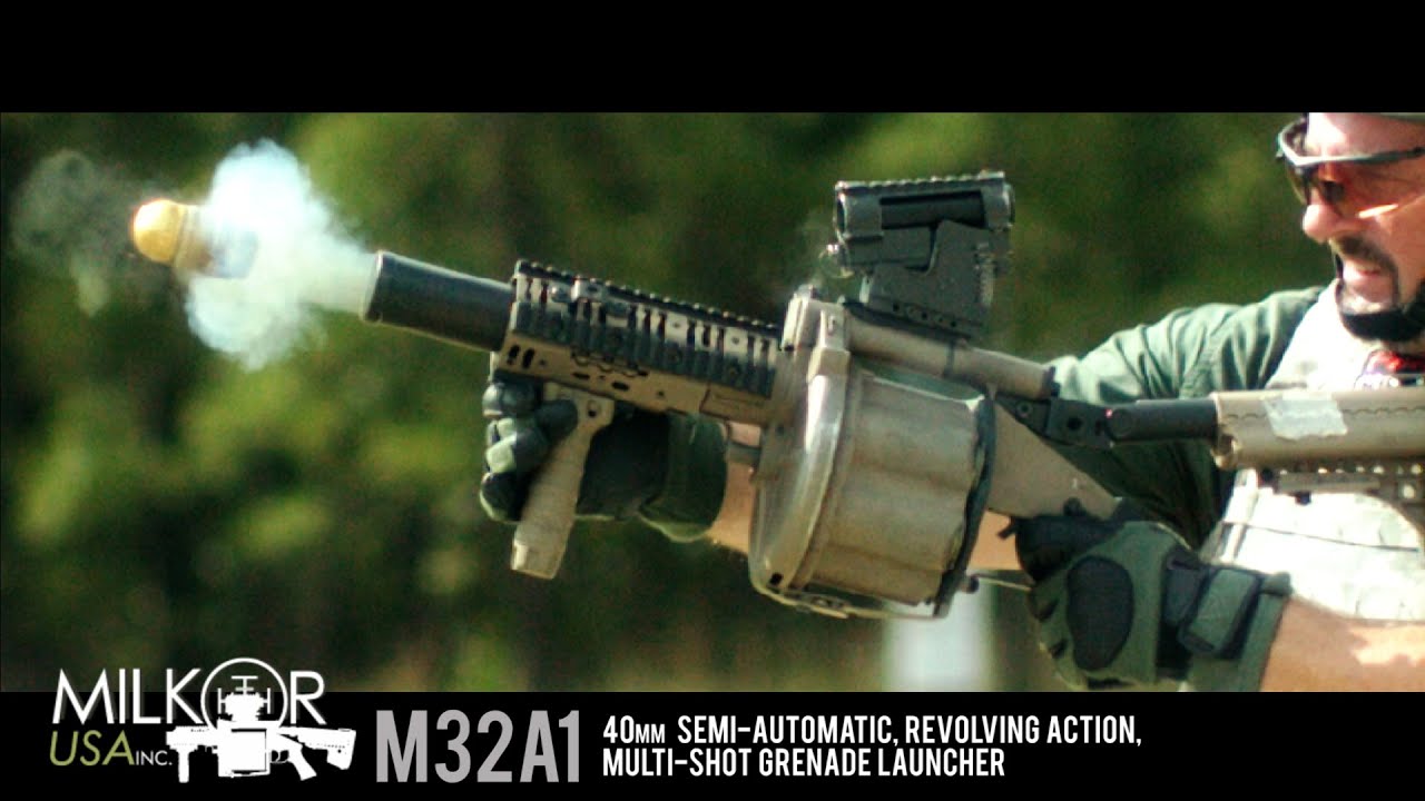 Detail Milkor 40mm Ubgl Grenade Launcher Nomer 13
