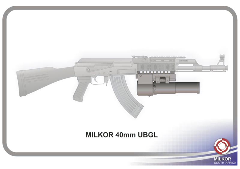 Detail Milkor 40mm Ubgl Grenade Launcher Nomer 3