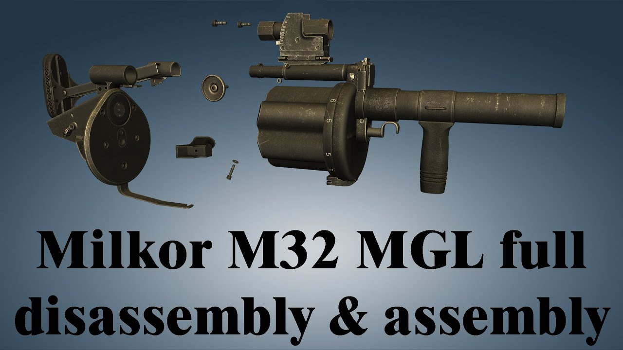 Detail Milkor 40mm Ubgl Grenade Launcher Nomer 23