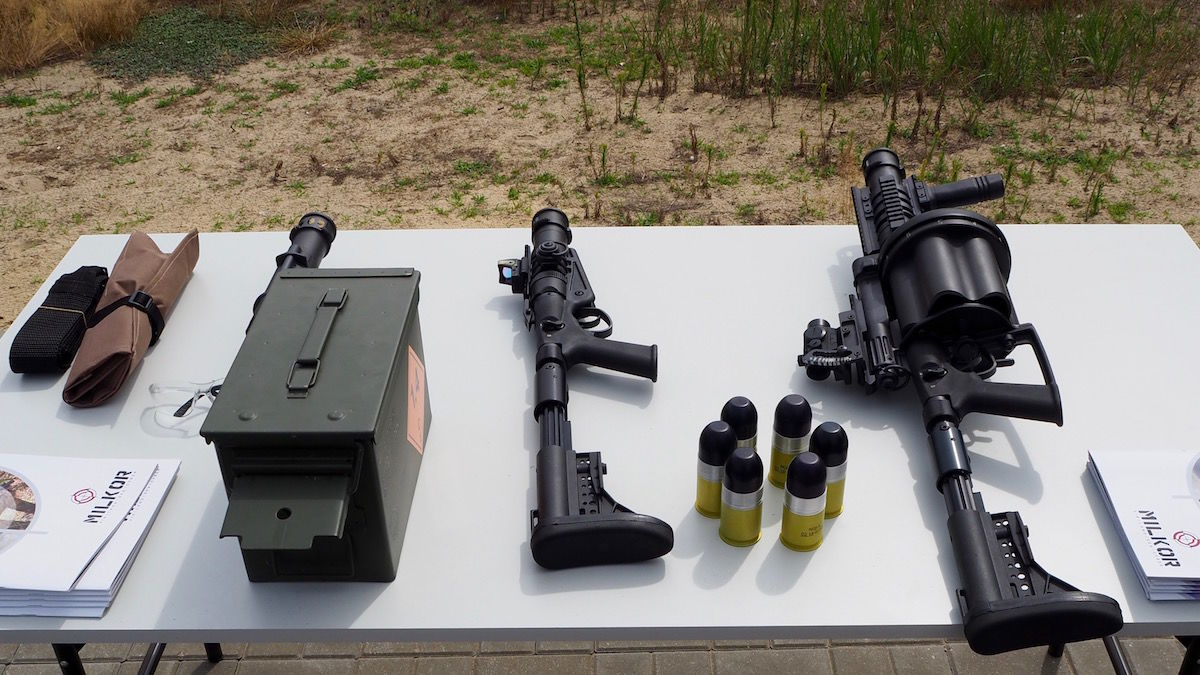Detail Milkor 40mm Ubgl Grenade Launcher Nomer 24