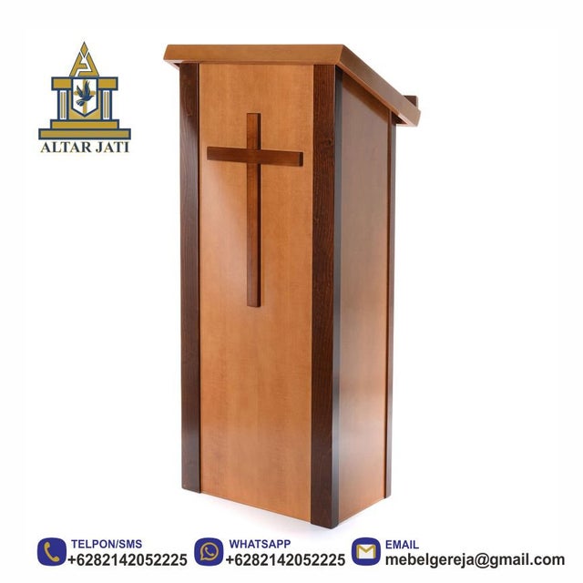 Detail Mimbar Gereja Minimalis Nomer 45