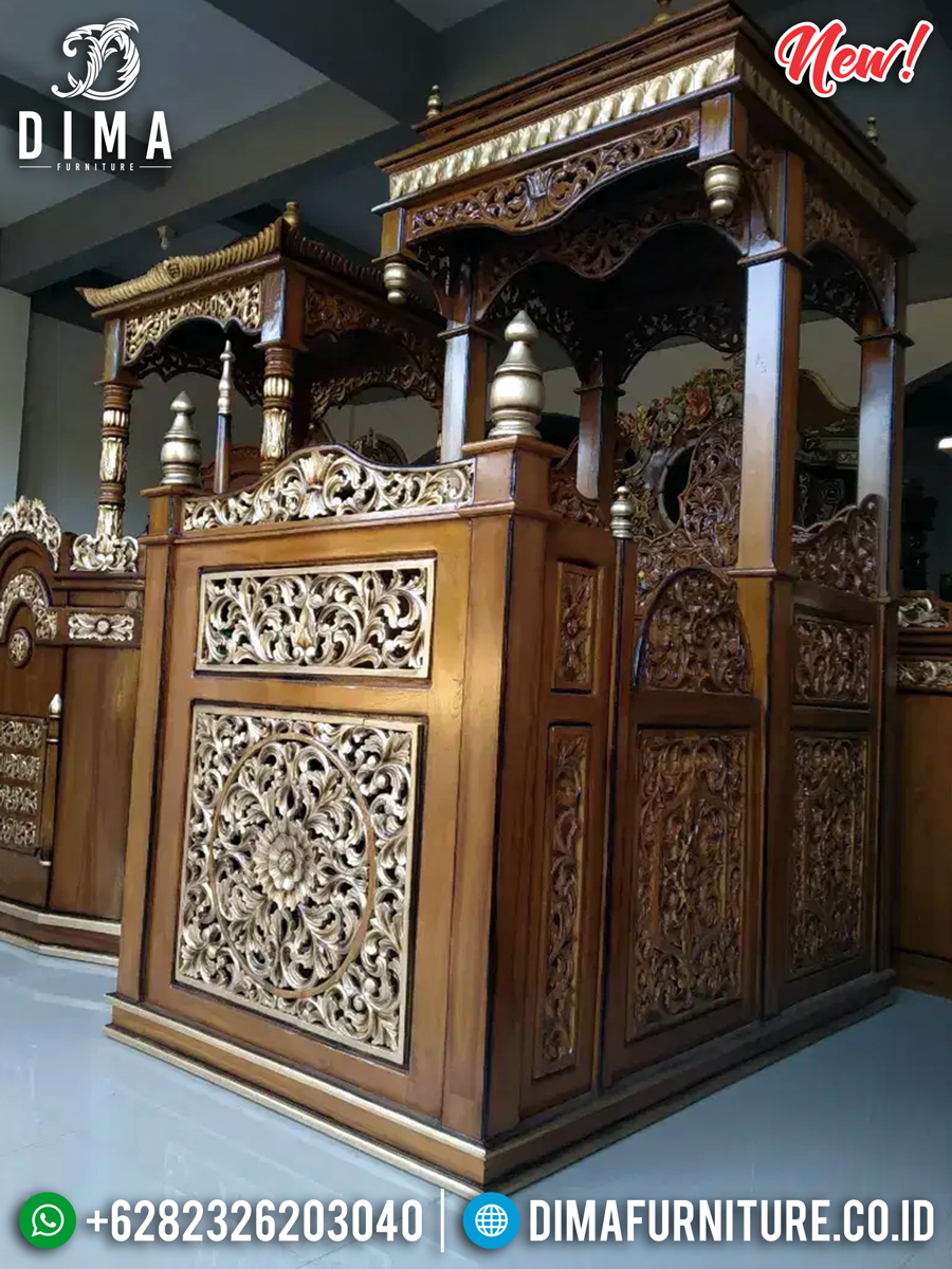 Detail Mimbar Masjid Mewah Nomer 18