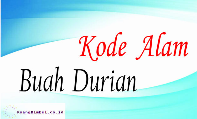 Detail Mimpi Buah Durian Nomer 38