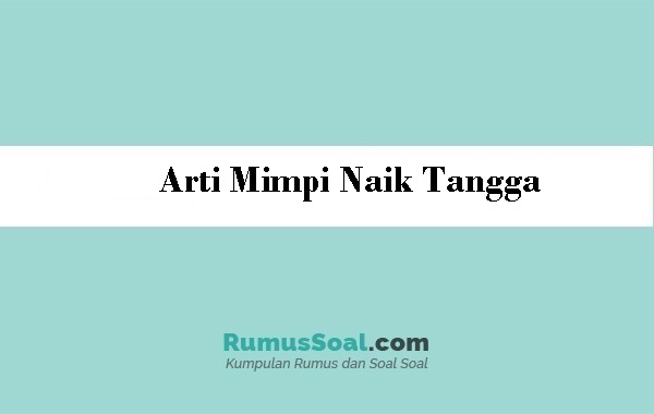 Detail Mimpi Naik Tangga Kayu Nomer 23