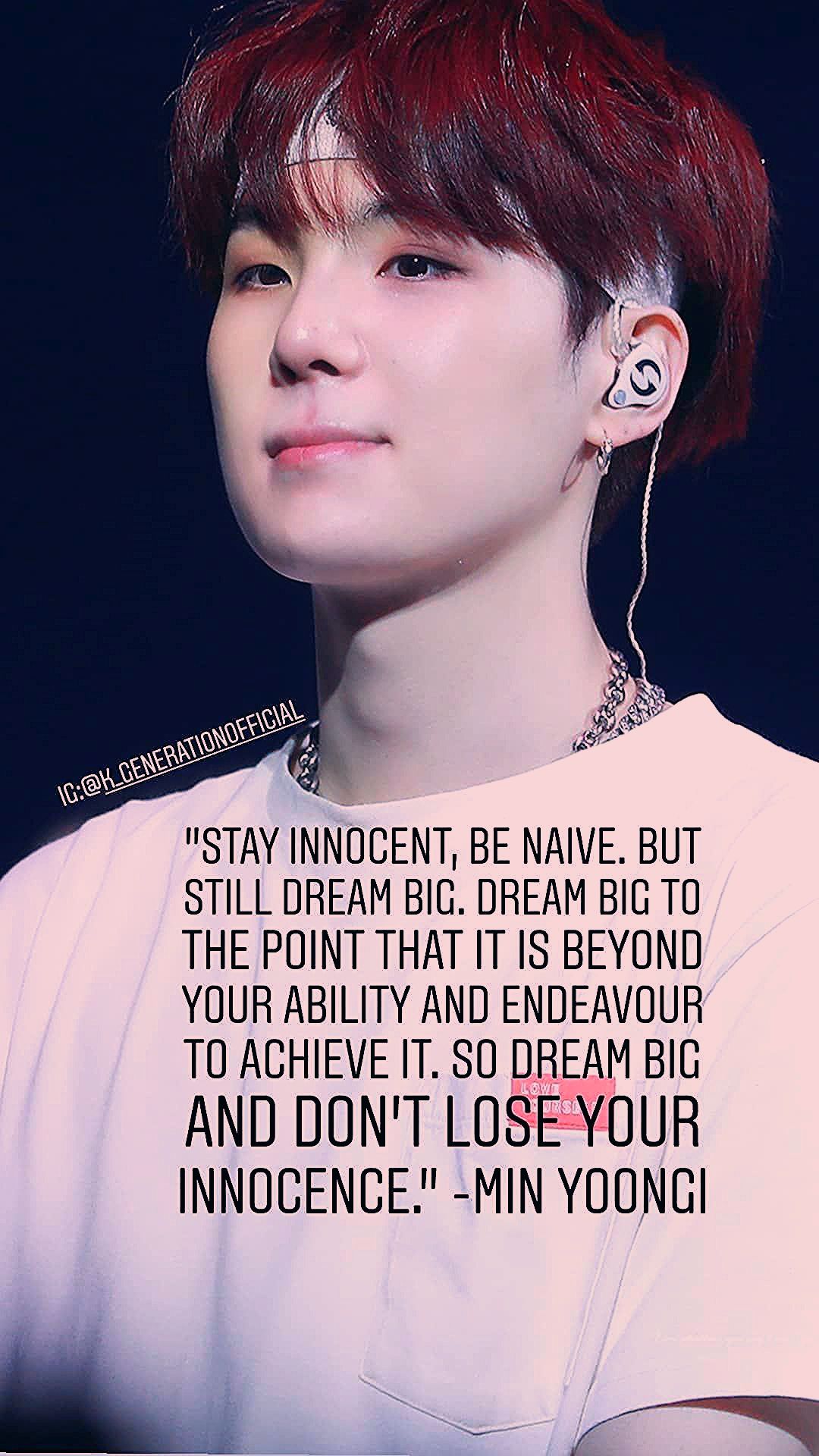 Detail Min Yoongi Quotes Nomer 23