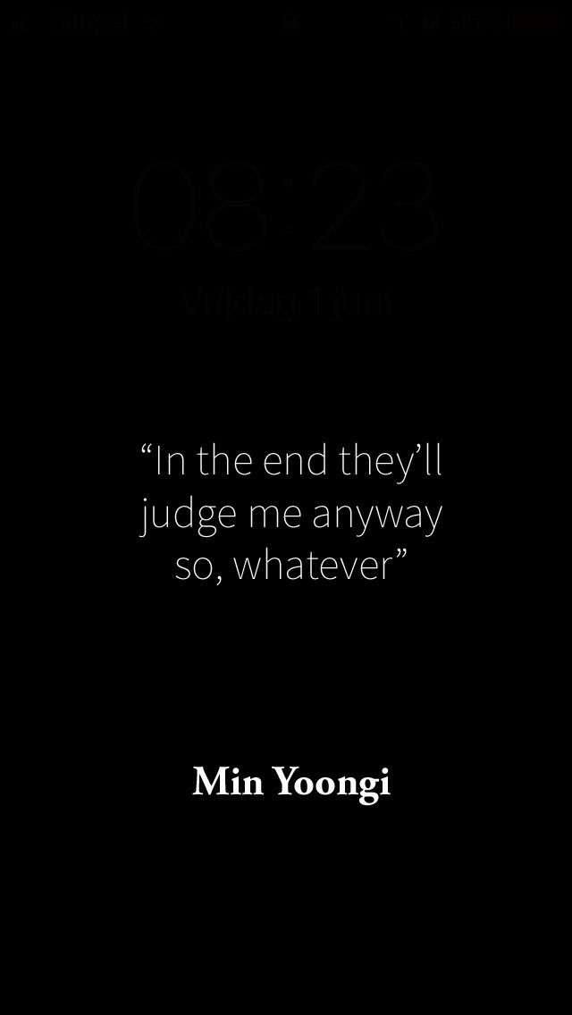 Detail Min Yoongi Quotes Nomer 32