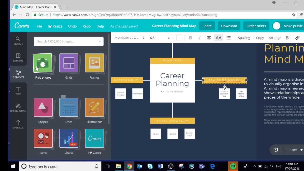 Detail Mind Map Canva Nomer 6