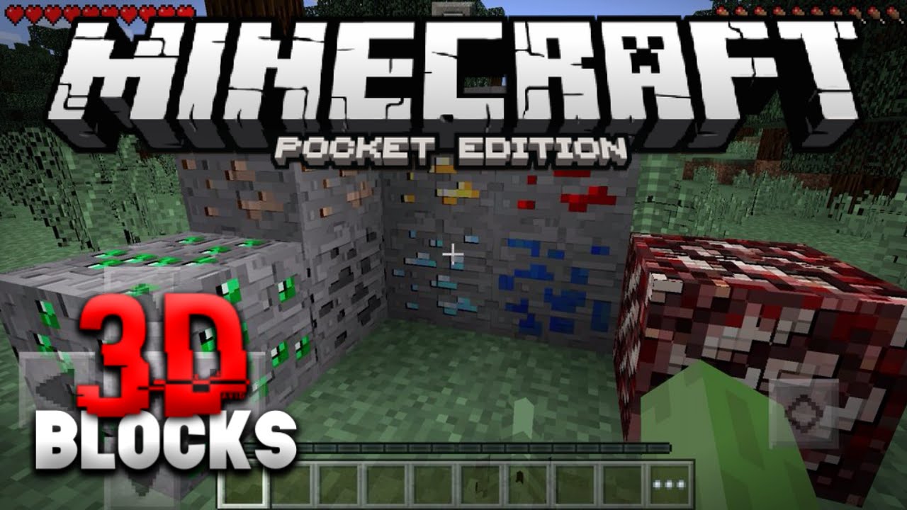 Detail Minecraft 3d Pocket Edition Nomer 3