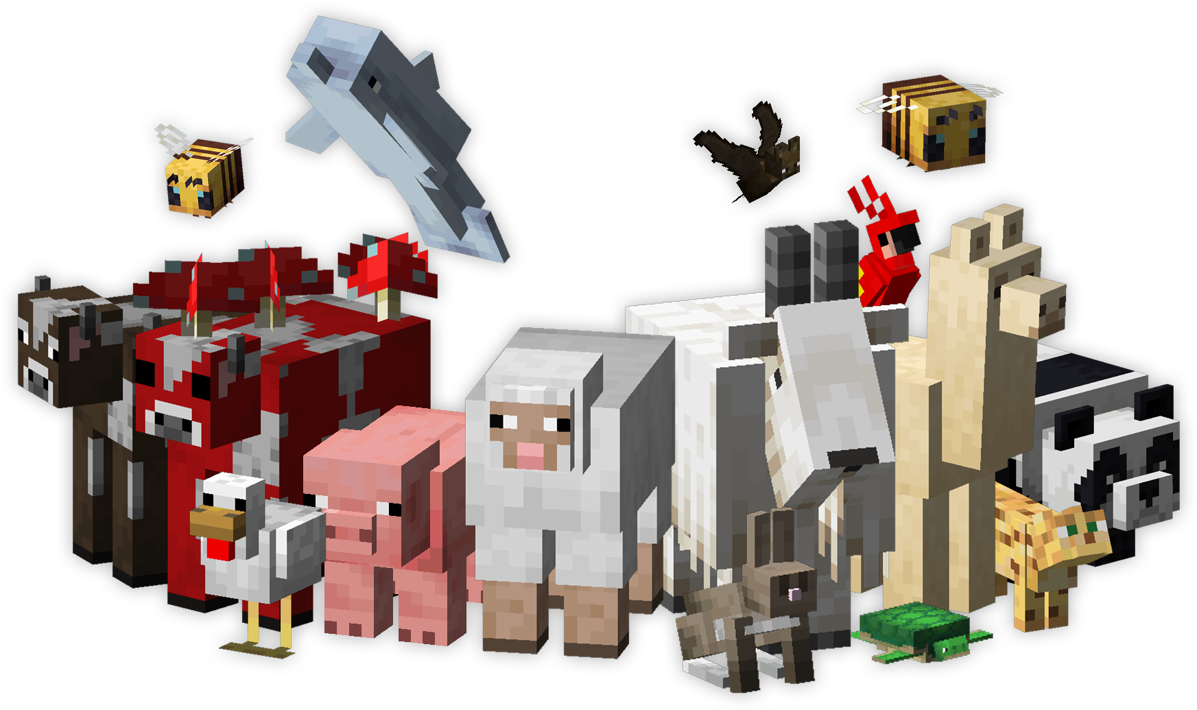 Detail Minecraft Animals Png Nomer 5