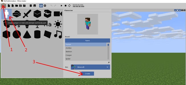 Detail Minecraft Animation Creator Nomer 17