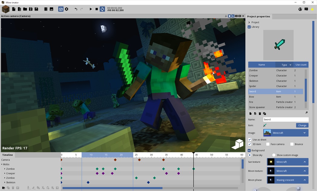 Detail Minecraft Animation Creator Nomer 3