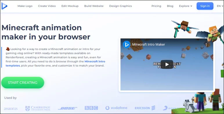 Detail Minecraft Animation Maker Nomer 40