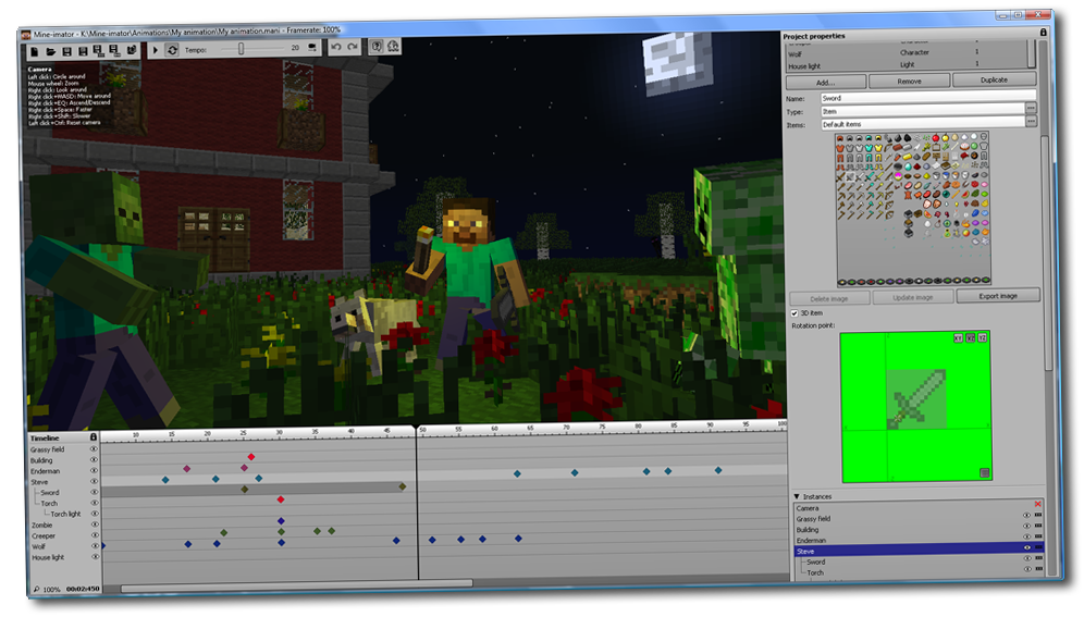 Detail Minecraft Animation Maker Nomer 43