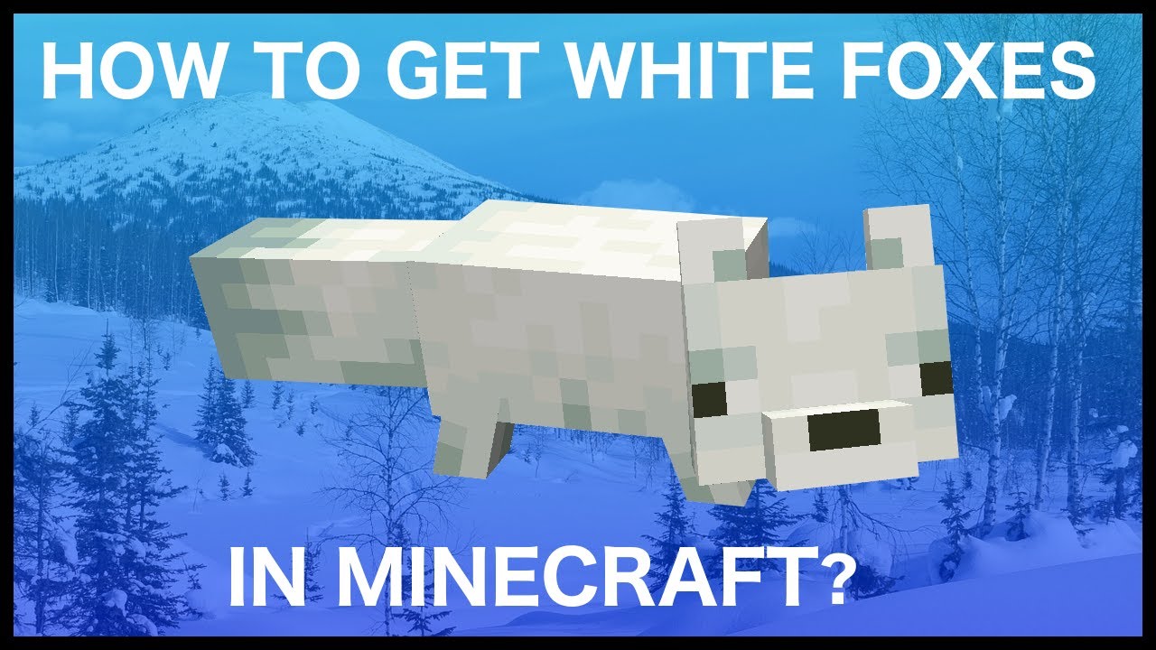 Detail Minecraft Arctic Fox Nomer 15