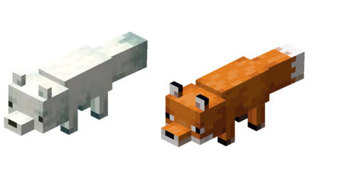 Detail Minecraft Arctic Fox Nomer 29