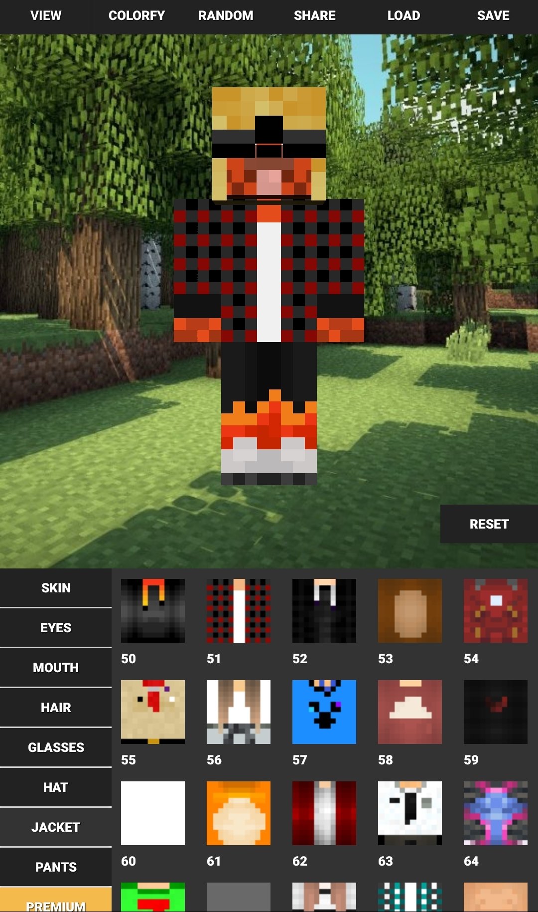 Detail Minecraft Avatar Maker 3d Nomer 29