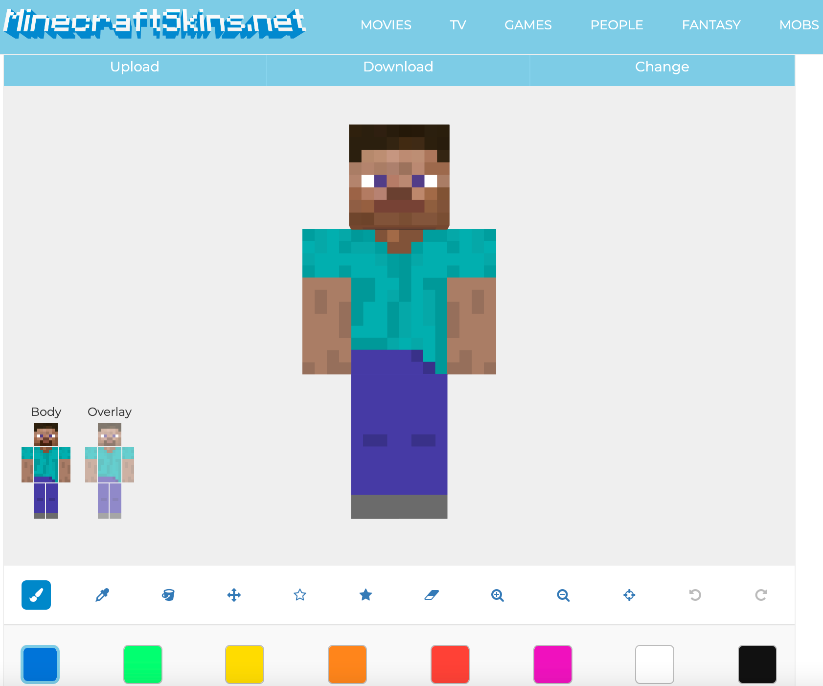 Detail Minecraft Avatar Maker 3d Nomer 35