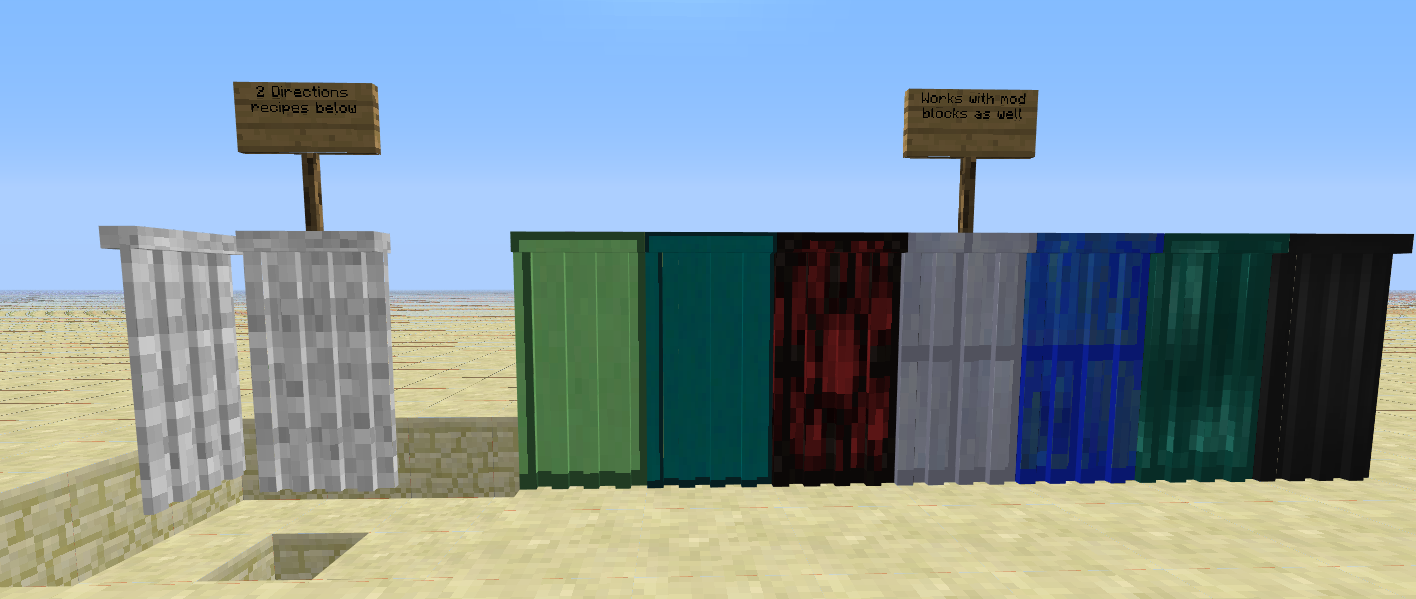 Detail Minecraft Banner Curtains Nomer 11