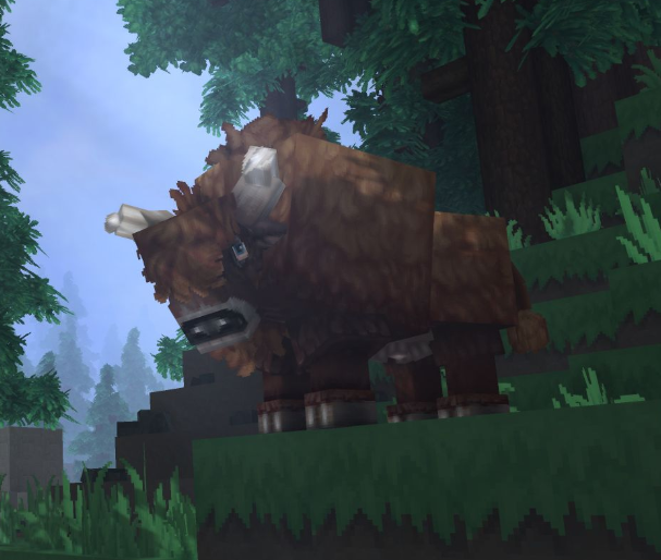 Detail Minecraft Bison Nomer 4