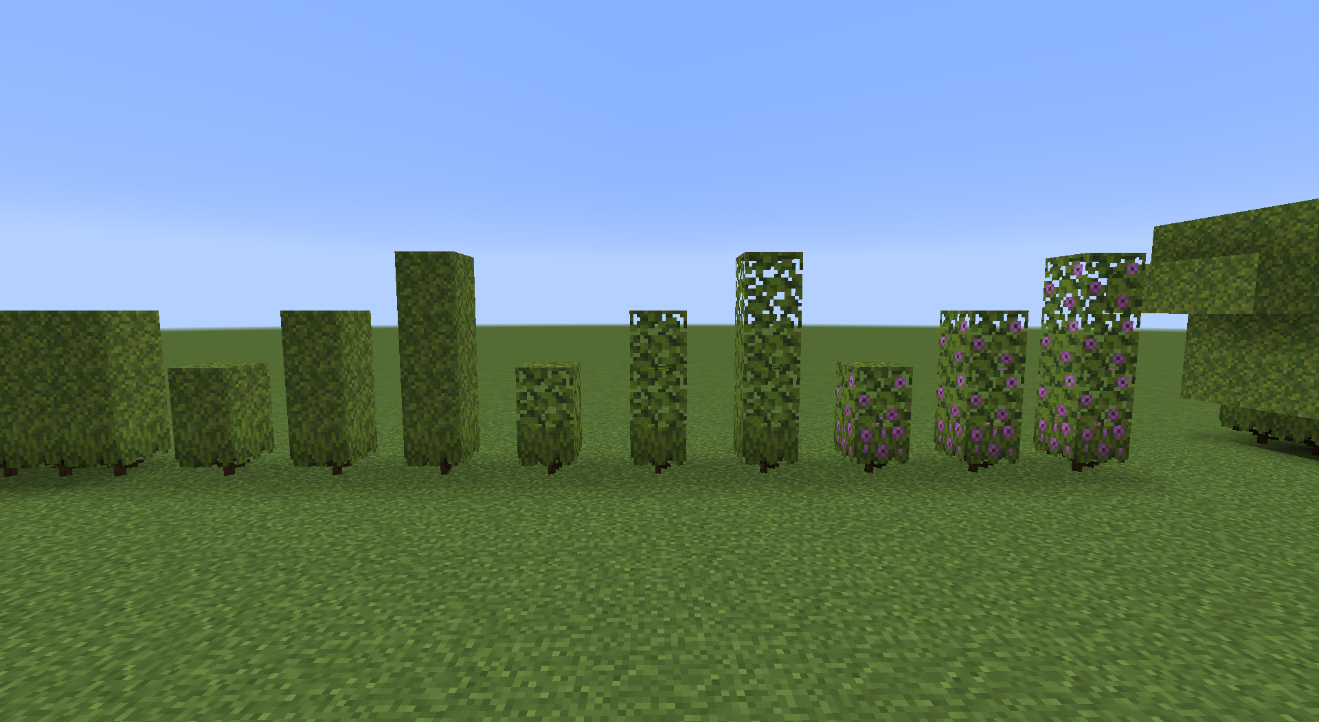 Detail Minecraft Bush Designs Nomer 25