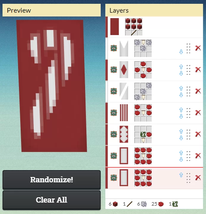 Detail Minecraft Candy Cane Banner Nomer 2