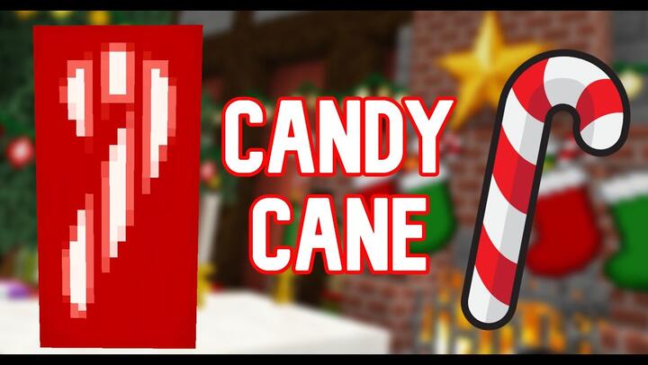 Detail Minecraft Candy Cane Banner Nomer 26