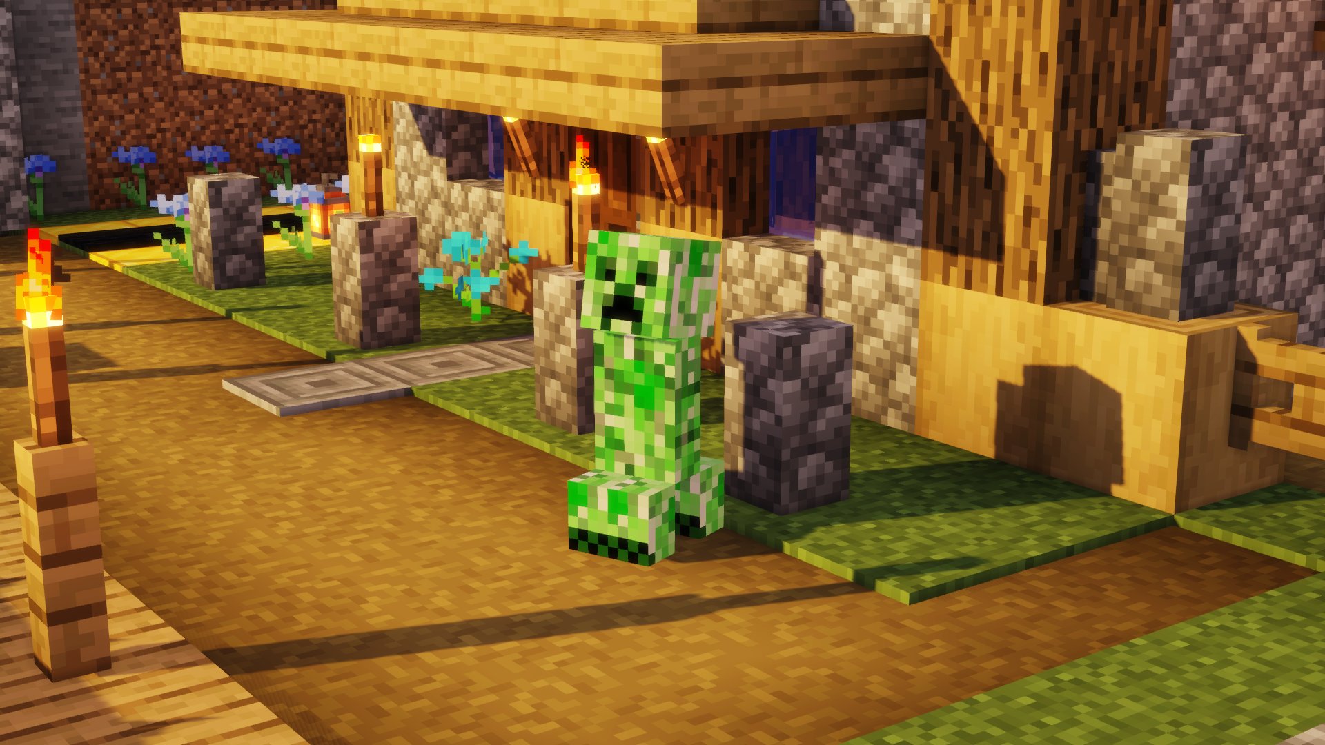 Detail Minecraft Creeper Wallpaper Nomer 22