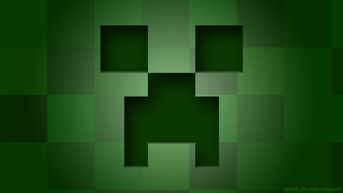 Detail Minecraft Creeper Wallpaper Nomer 5