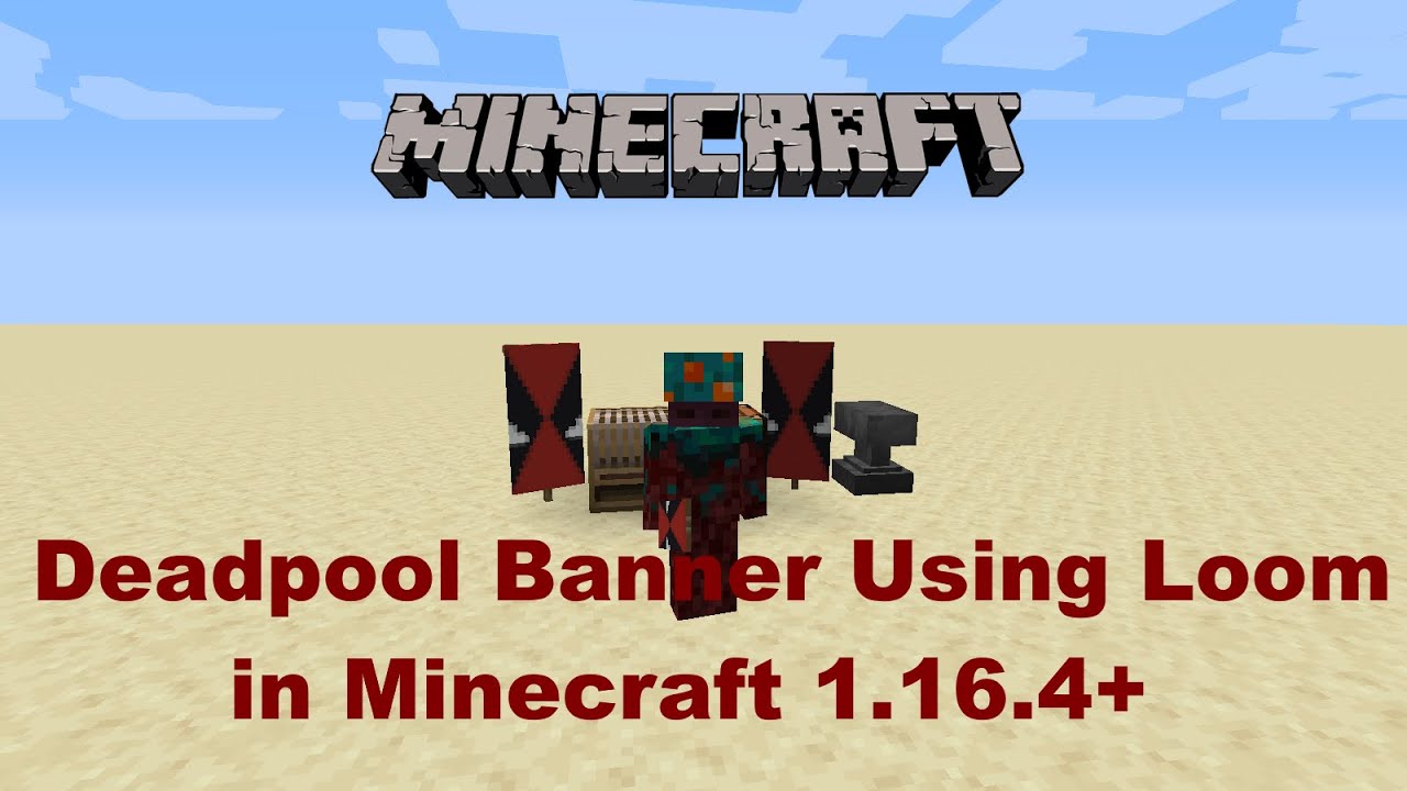 Detail Minecraft Deadpool Banner Nomer 17