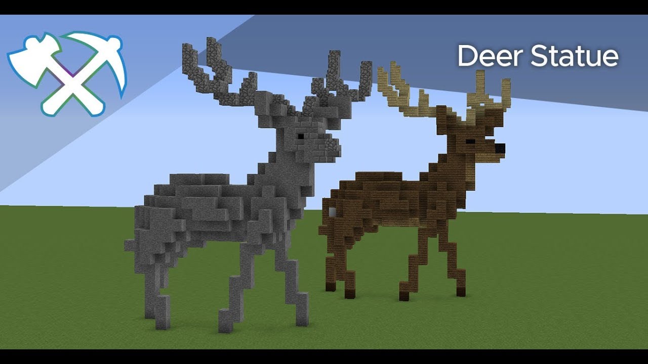 Minecraft Deer Statue - KibrisPDR