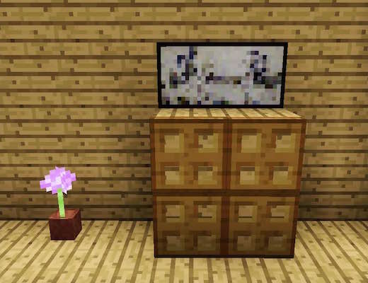 Detail Minecraft Dresser Design Nomer 18