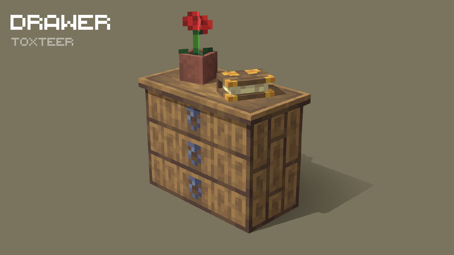 Detail Minecraft Dresser Design Nomer 25