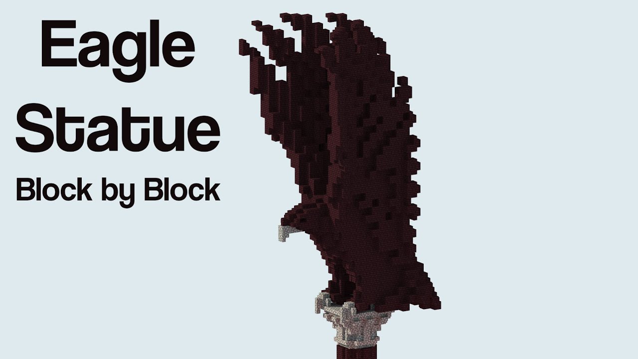 Minecraft Eagle Statue - KibrisPDR