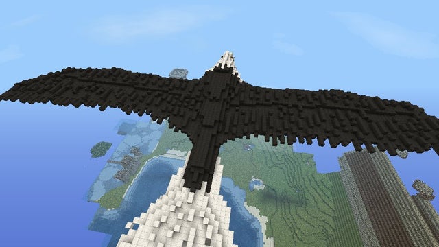 Detail Minecraft Eagle Statue Nomer 15