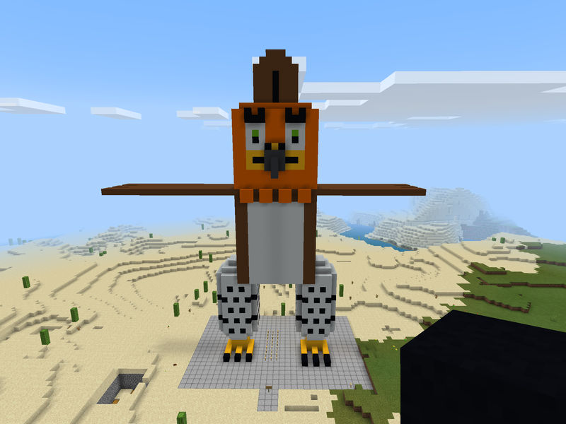 Detail Minecraft Eagle Statue Nomer 26