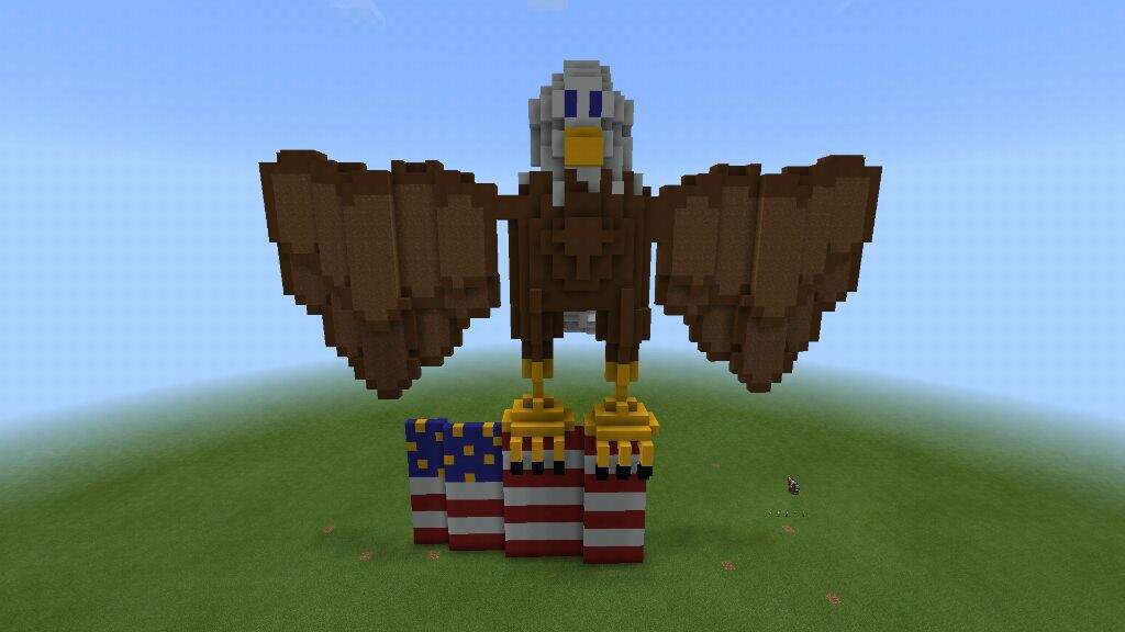 Detail Minecraft Eagle Statue Nomer 37
