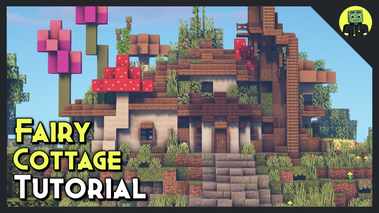 Detail Minecraft Fairy Cottage Nomer 11