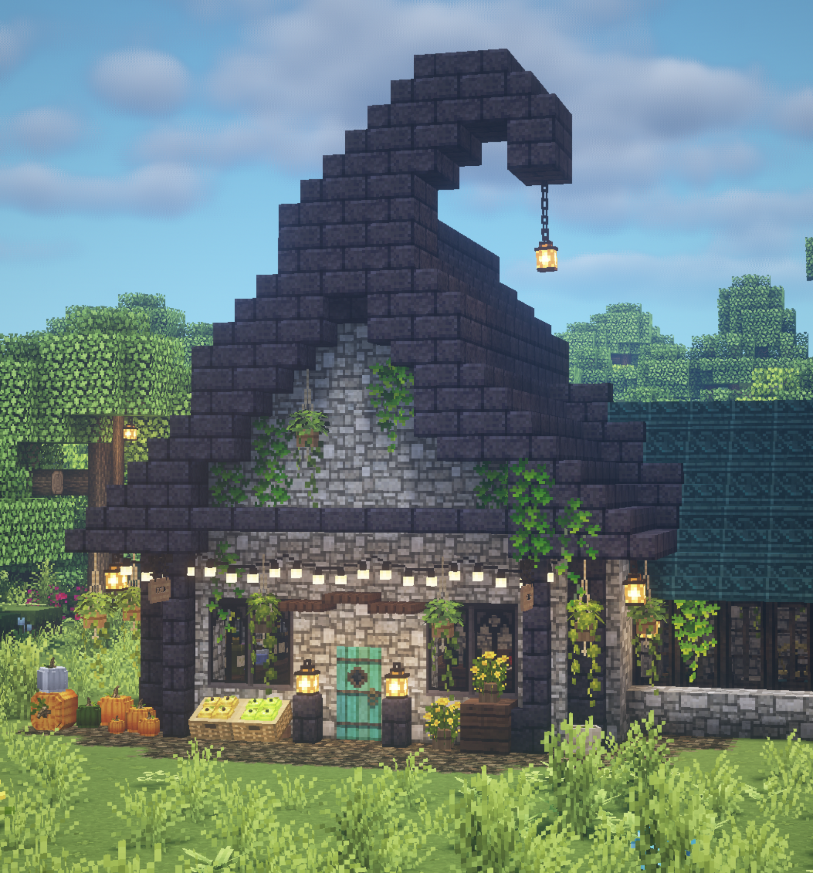 Detail Minecraft Fairy Cottage Nomer 29