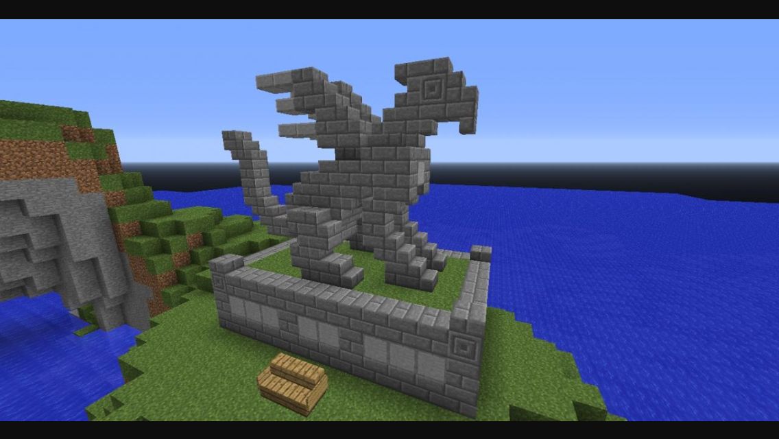 Minecraft Griffin Statue - KibrisPDR