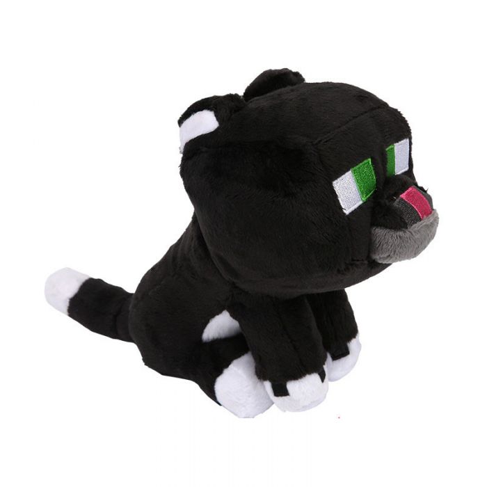 Detail Minecraft Happy Explorer Black Cat Plush Nomer 5