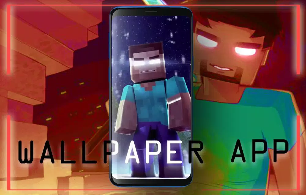 Detail Minecraft Herobrine Wallpaper Nomer 48