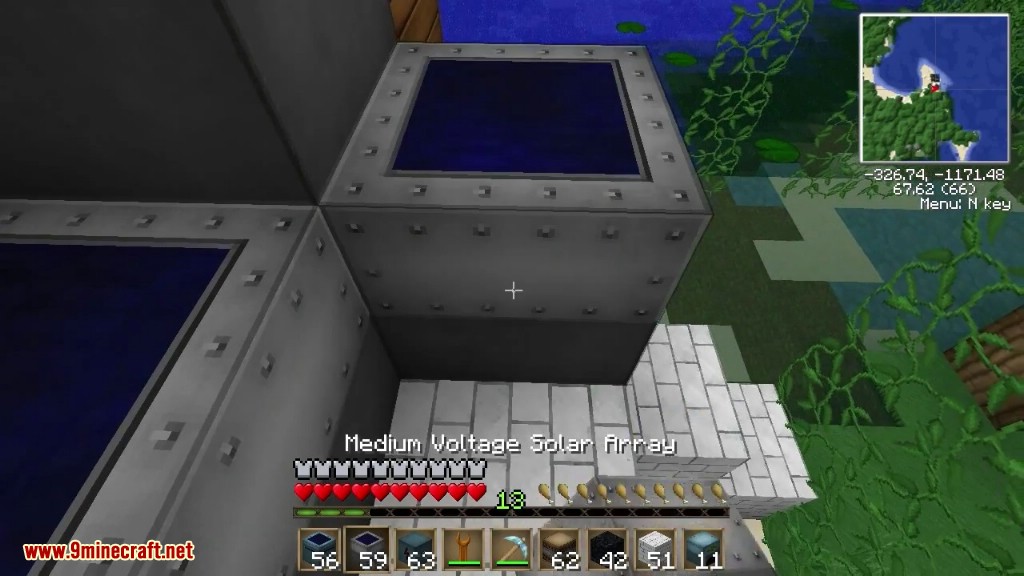 Detail Minecraft High Voltage Solar Array Nomer 21