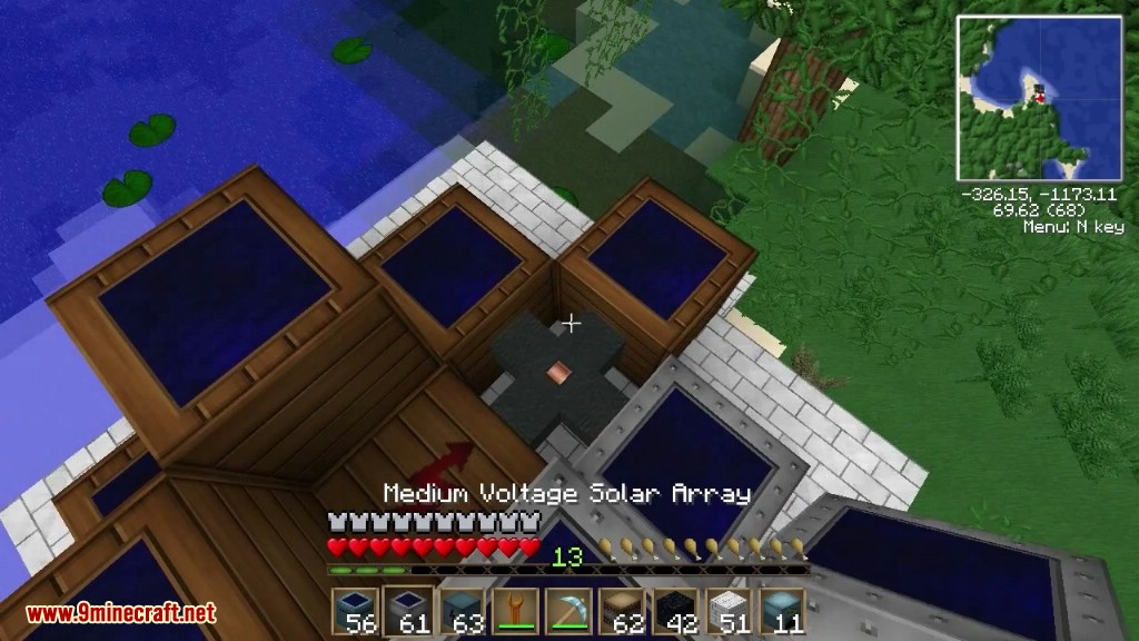 Detail Minecraft High Voltage Solar Array Nomer 25