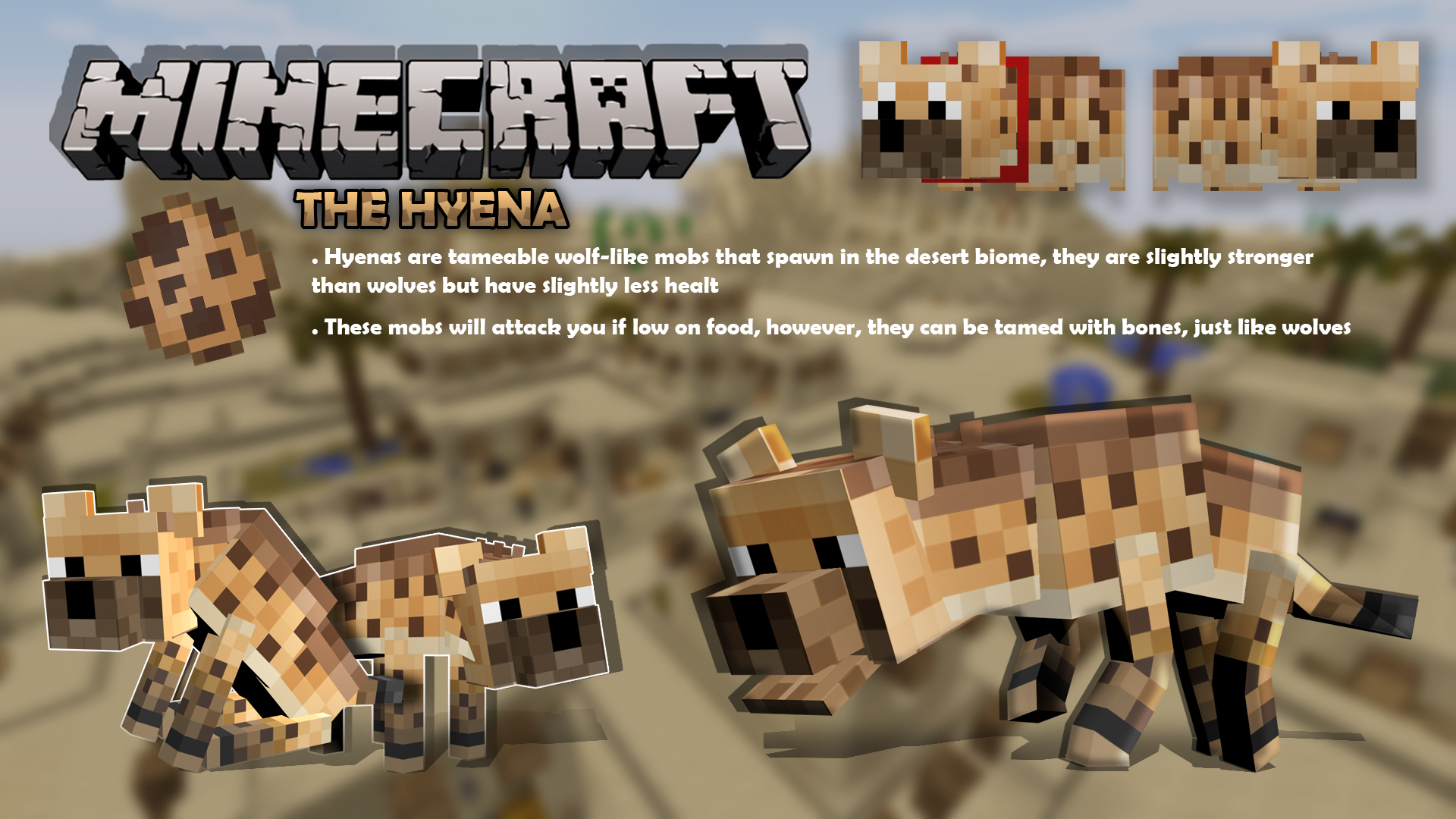 Detail Minecraft Hyena Nomer 2
