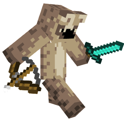 Detail Minecraft Hyena Skin Nomer 23